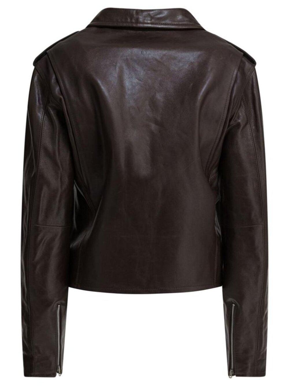 Auralee Riders Leather Jacket Tag Size 4 Men - Picture 2 of 4